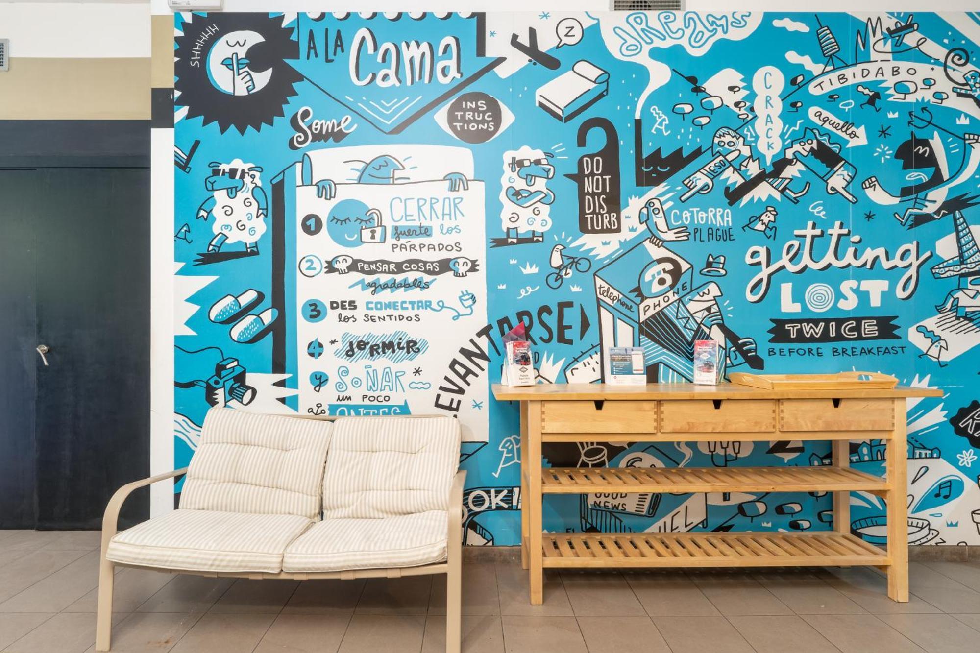 Bedcelona Hostel Barcelona Buitenkant foto
